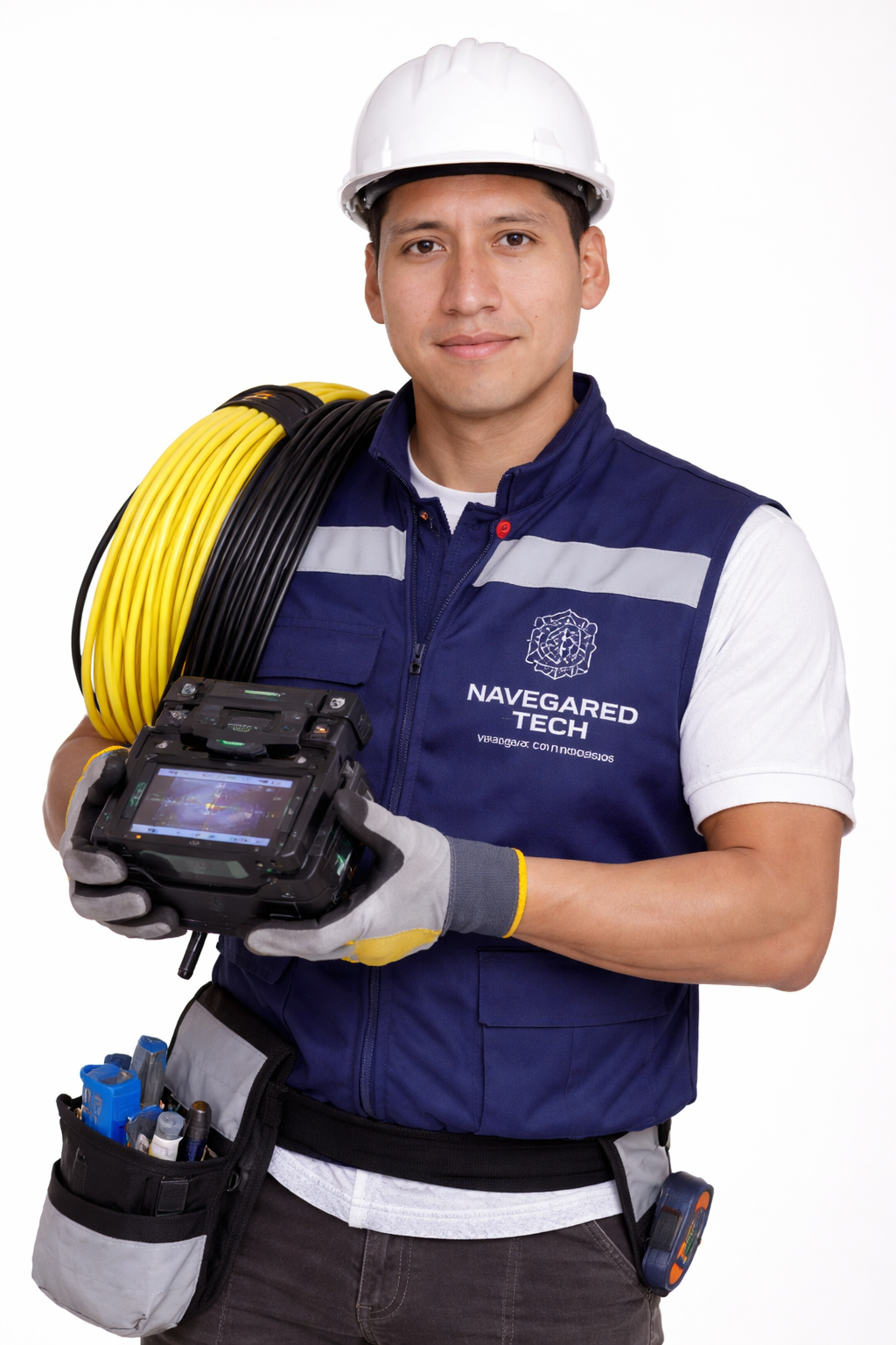 Marca profesional Navegared Tech para internet local